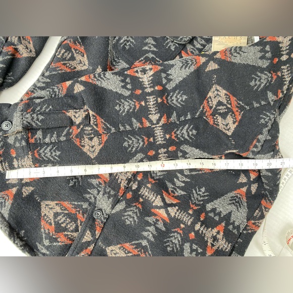 NWT Jachs  New York Wool Blend Jacket Aztec Print Size S - Picture 11 of 13
